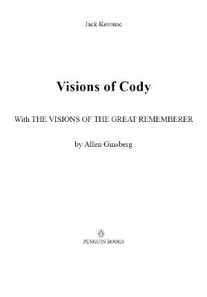 [Duluoz Legend 01] • Visions of Cody